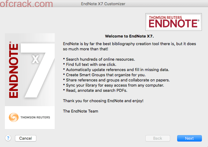 Product key endnote x7